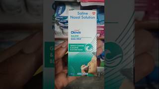 Otrivin Saline Nasal Spray shortvideo [upl. by Chatwin]