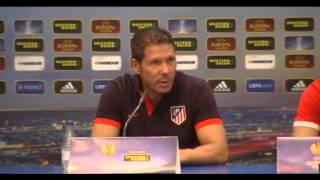 Simeone quotFalcao se lo merece todoquot [upl. by Holladay]