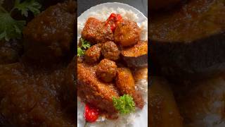 fish balls delicious and easy food senegambia gambia senegal cooking foodie [upl. by Lucey]