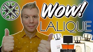 LALIQUE DESIGNER FRAGRANCE HAUL UNBOXING amp FIRST IMPRESSIONS  FRAGRANCE REVIEW [upl. by Suvart947]