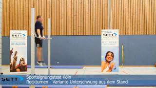 SPORTEIGNUNGSTEST KÖLN 2015  TURNENRECK [upl. by Julina77]