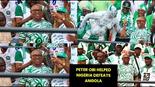 AFCON 2023 Peter Obis Presence Gave Super Eagles Hope As They Defeats Angola Must Watch [upl. by Hsekin791]