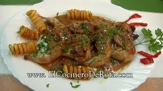 ✅ Codornices en salsa  Codornices Recetas [upl. by Ahsirak]