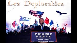 Awesome Trump EntranceMiami FL Rally Les Deplorables 9162016 [upl. by Joanna758]