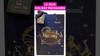 LOUIS VUITTON HOLIDAY PACKAGING 2024 louisvuitton louisvuittonbag louisvuittonlover [upl. by Lachance]