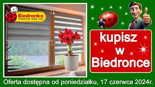 𝐁𝐈𝐄𝐃𝐑𝐎𝐍𝐊𝐀 🐞 Nowa Oferta od Poniedziałku 17062024  Kupisz w Biedronce [upl. by Alesig262]