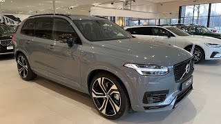 Volvo XC90 Recharge Long Range Rdesign Modeljaar 2022 Thunder Grey [upl. by Bohner]