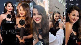 Selena Gomez Dazzles at ‘Emilia Pérez’ Premiere at Toronto International Film Festival [upl. by Ennahoj700]