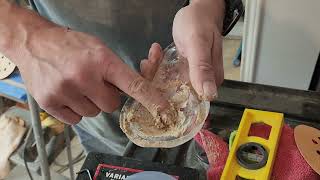 make your own wood filler redneck wood paste [upl. by Giacobo]