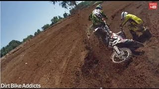 Some craziness in 450A at Redbud MX [upl. by Notsirb]