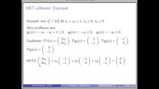Optimera med Kaj KKTvillkoren [upl. by Favin]