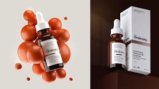 3D Product Photography Blender Timelapse tutorial blender skincare photography [upl. by Eckart711]