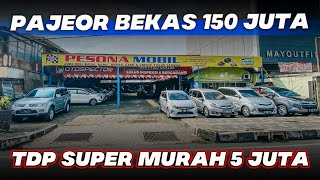 PAJERO BEKAS 150 JUTA PROMO BAYAR TOTAL DP SUPER MURAH HANYA 5 JUTA TINGGAL PILIH MOBIL SECONDNYA [upl. by Rowena608]