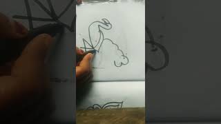 234 number using drawing beautiful peacock draw essay pencils tutorial astrology specifications [upl. by Perr]