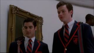 Glee  Blaine invites Kurt to audition for a solo at sectionals 2x09 [upl. by Hayott]