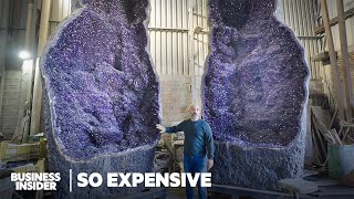 How Miners Find Cut And Transport The Most Expensive Amethysts In The World  So Expensive [upl. by Aliuqa428]