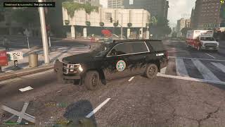 GTA 5 Roleplay A Police Officer  US MARSHAL Ep99 gtav lspdfr fivem cops [upl. by Nairda]