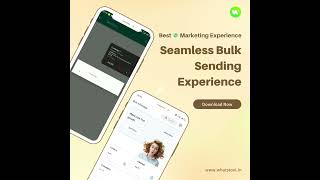 Seamless Bulk Sending Experience  WhatsApp Bulk Messaging  WhatsTool Tech [upl. by Ainomar768]