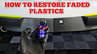 Restoring Faded Plastics Carpro DLUX Test And Review [upl. by Zuckerman]