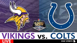 Vikings vs Colts Live Streaming Scoreboard PlayByPlay Highlights amp Stats  NFL Week 9 On NBC [upl. by Ariuqahs524]