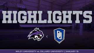 Mens Basketball Highlights vs Dillard January 19 2024 [upl. by Ecnaret564]