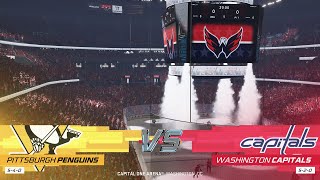 NHL 22 PS5  202122  Second Round Game 3  Capitals [upl. by Elisabet]