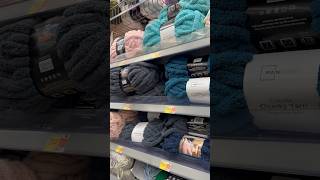 Yarn Shopping in Walmart 🧶 Crochet Knitting Handmade [upl. by Taggart]