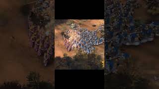 Cataphracts vs Jannisaries ottomanempire byzantineempire ageofempires4 aoe4 [upl. by Edak340]