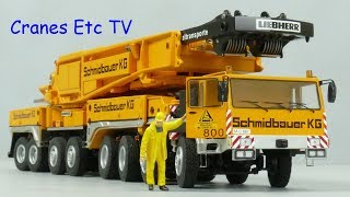 YCC Liebherr LTM 1800 Mobile Crane Schmidbauer by Cranes Etc TV [upl. by Mcbride]