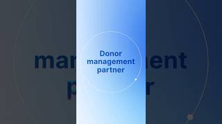 AI Powered Data Management for Nonprofits  CRM for Nonprofits donordata datamanagement crm [upl. by Ititrefen]