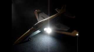 Parkzone Habu with Strobon SE controller and landing light [upl. by Lehctim818]