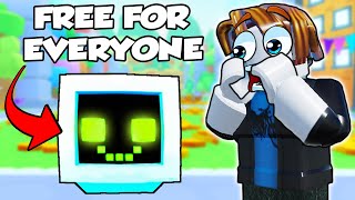 FINALLY This EASY HUGE PET Will Be FREE For EVERYONE Pet Simulator 99 Happy Computer [upl. by Virgin]