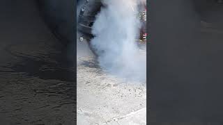 Suzuki GS 500 Burnout [upl. by Aynekat]