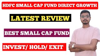 hdfc small cap fund direct growth hdfc small cap fund review [upl. by Boot432]