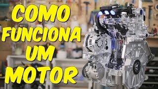 Entenda de vez COMO FUNCIONA O MOTOR DO CARRO [upl. by Ahseeyt]