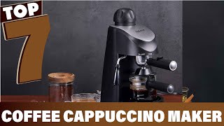 7 Best Coffee Cappuccino Makers for Quick Cappuccino [upl. by Arayt]