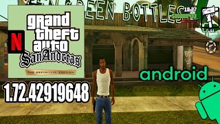 GTA SAN ANDREAS DEFINITIVE EDITION 17242919648 PARA ANDROID 2024  Libertad sin límites UPDATE [upl. by Eillo]