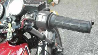 Suzuki X7 throttle cable trouble [upl. by Adnovoj]