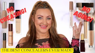 RANKING THE BEST CONCEALERS EVER Crease Proof Budge Proof amp Forgiving Over 40 [upl. by Dylana]