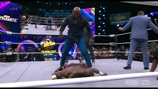 Bobby Lashley and The Hurt Syndicate Brutalize Swerve Strickland Full Segment AEW Dynamite [upl. by Nyad]