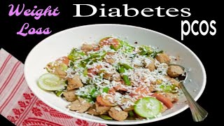 High Protein Salad Recipes For Weight Loss  Soybean Paneer Salad For Dinner [upl. by Trinee]