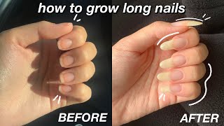 HOW TO GROW LONG NAILS tips for healthy amp strong nails  Ep 3 💅🏻 [upl. by Astri]