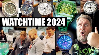 Watchtime 2024 Top Uhren teils unter 500 € auf Deutschlands größter Uhrenmesse [upl. by Peltier]