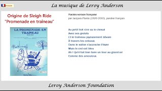 Promenade en traîneau Sleigh Ride par Leroy Anderson [upl. by Lavinie]