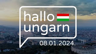 hallo ungarn  Kurznachrichten am 08012024 [upl. by Aelber287]