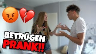 BETRÜGEN PRANK AN FREUNDIN 💔 geht schief [upl. by Diba]