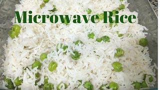 माइक्रोवेव में चावल बनाने का सटीक और आसान तरीका  Microwave Rice  Cooking Rice in the Microwave [upl. by Furnary]