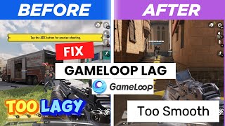 Fix Gameloop Lag  gameloop permanent lag fix 😱 this tool make your fps 10x boost✅ [upl. by David133]