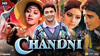 Chandni 1989 Full Movie in Hindi  Sridevi Rishi Kapoor Vinod Khanna Waheeda R  Review amp Facts [upl. by Juxon]