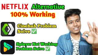 Cinehub not working fixed  Netflix Alternatives Free Apps  Best Netflix Alternative For Android [upl. by Christmas169]